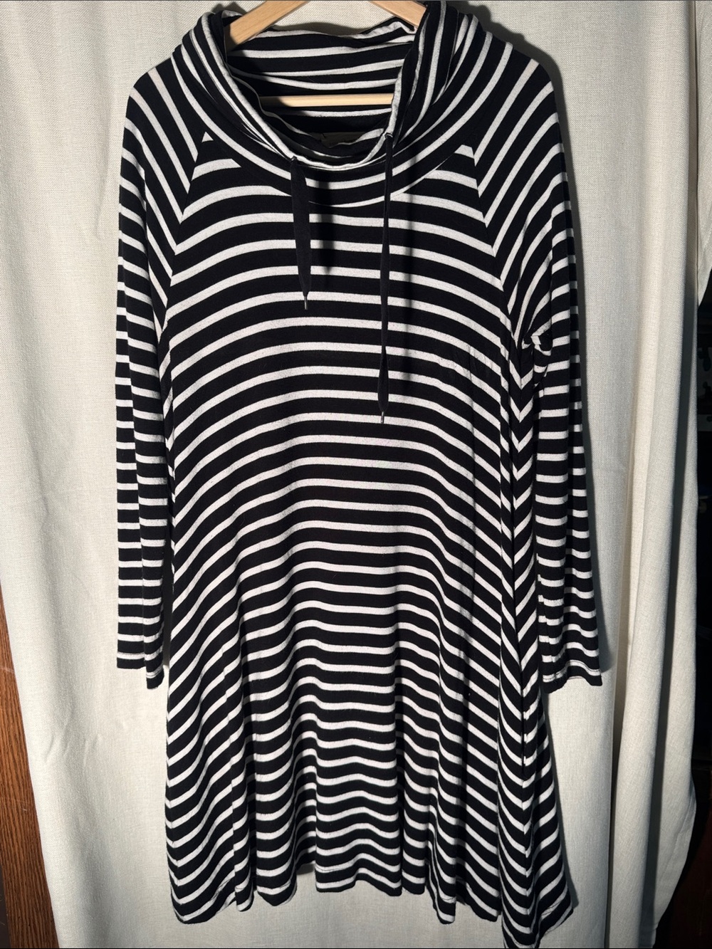 Lou & Grey Black and White Striped Top